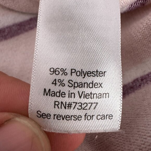 SO Brand Women's Striped Mock Neck Cropped Sweater Size XS Polyester & Spandex - Picture 4 of 5